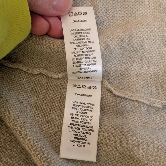 Yet Again Southwestern Open Front Cardigan Size Large - Picture 12 of 13